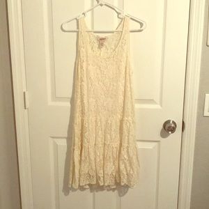 White lacy dress